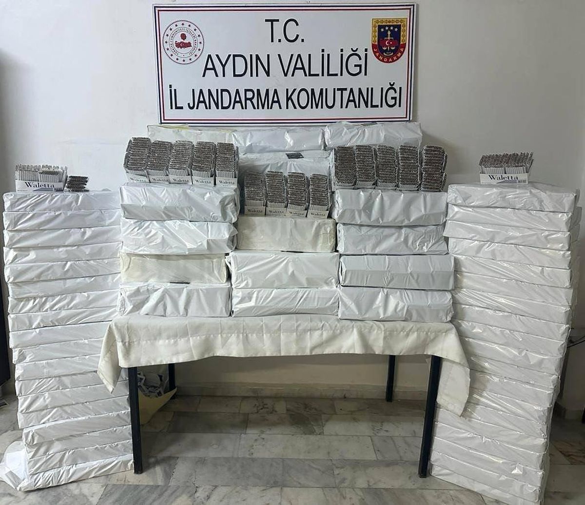 Aydın\'da Kaçak Sigara Operasyonu: 66 Bin Bandrolsüz Sigara Ele Geçirildi