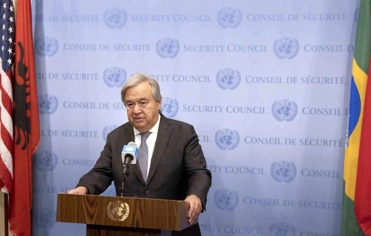 BM Genel Sekreteri Guterres, İsrail\'in tepkisine yanıt verdi