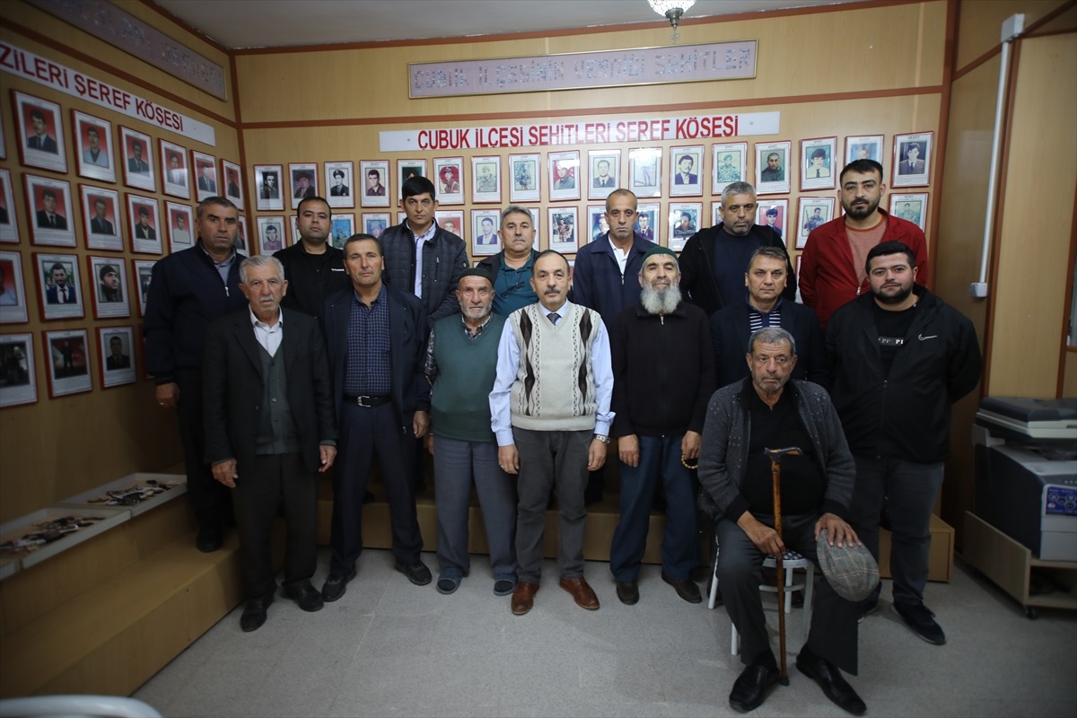 Çubuk\'ta terör mağdurları İsrail\'in Filistin\'e yönelik saldırılarını kınadı