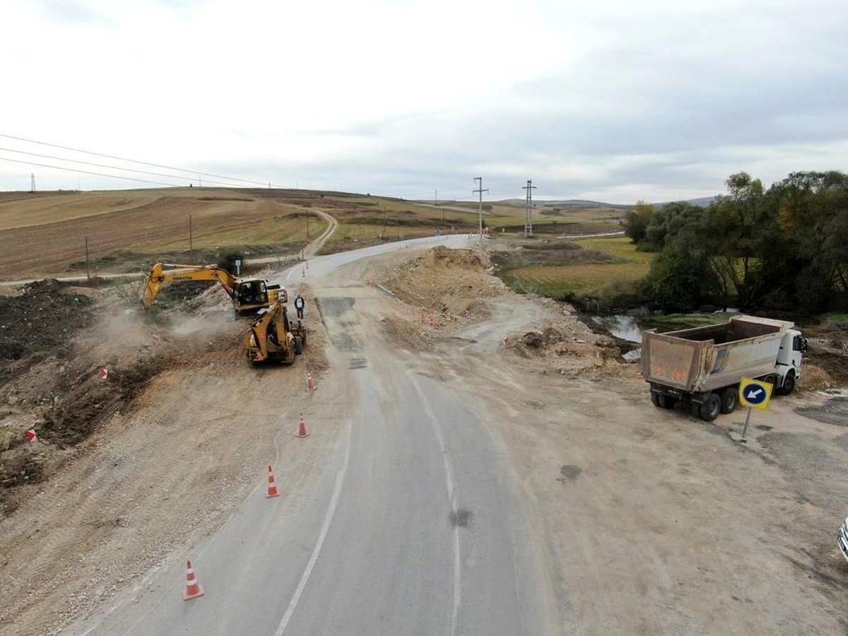 İnönü ilçesinde köprü yenileme çalışmaları tamamlandı