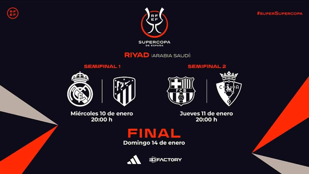 İspanya Süper Kupası Suudi Arabistan\'da oynanacak