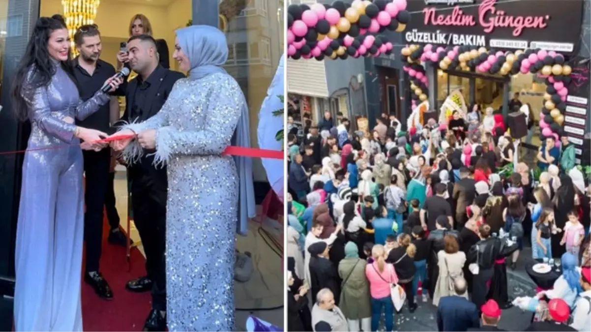 Neslim Güngen, Esenler şubesinde yoğun ilgiyle karşılandı