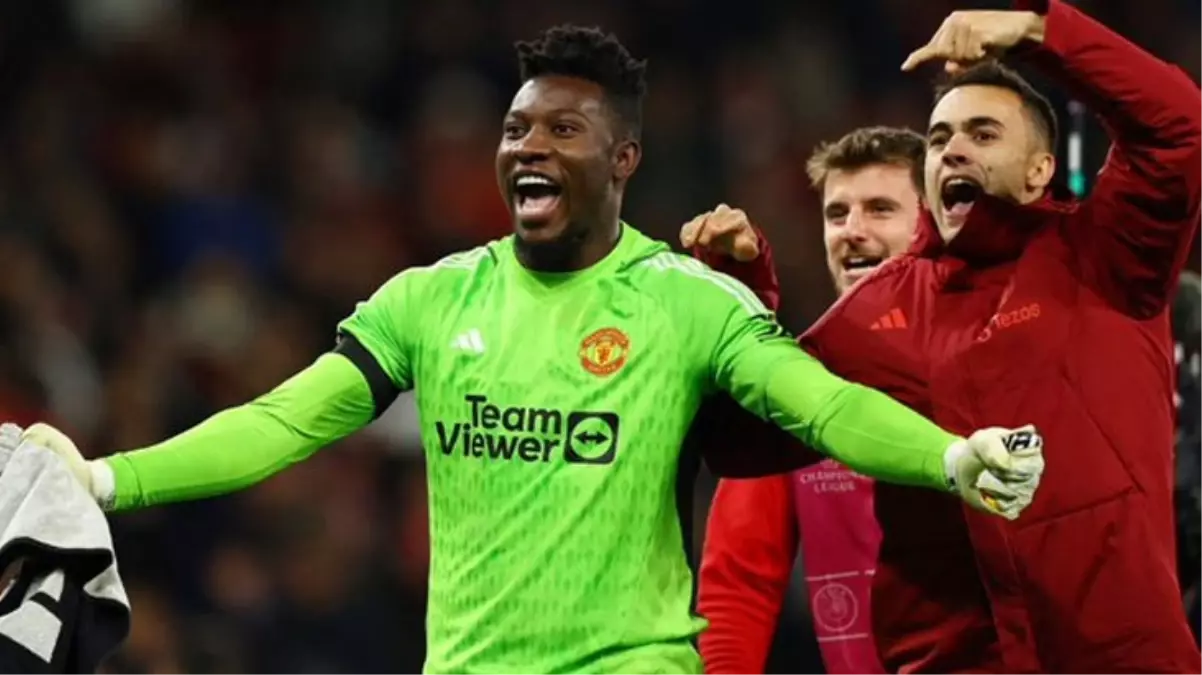 Maçın sonuna damga vurdu! Olay adam Onana, Manchester United\'a 3 puanı getirdi