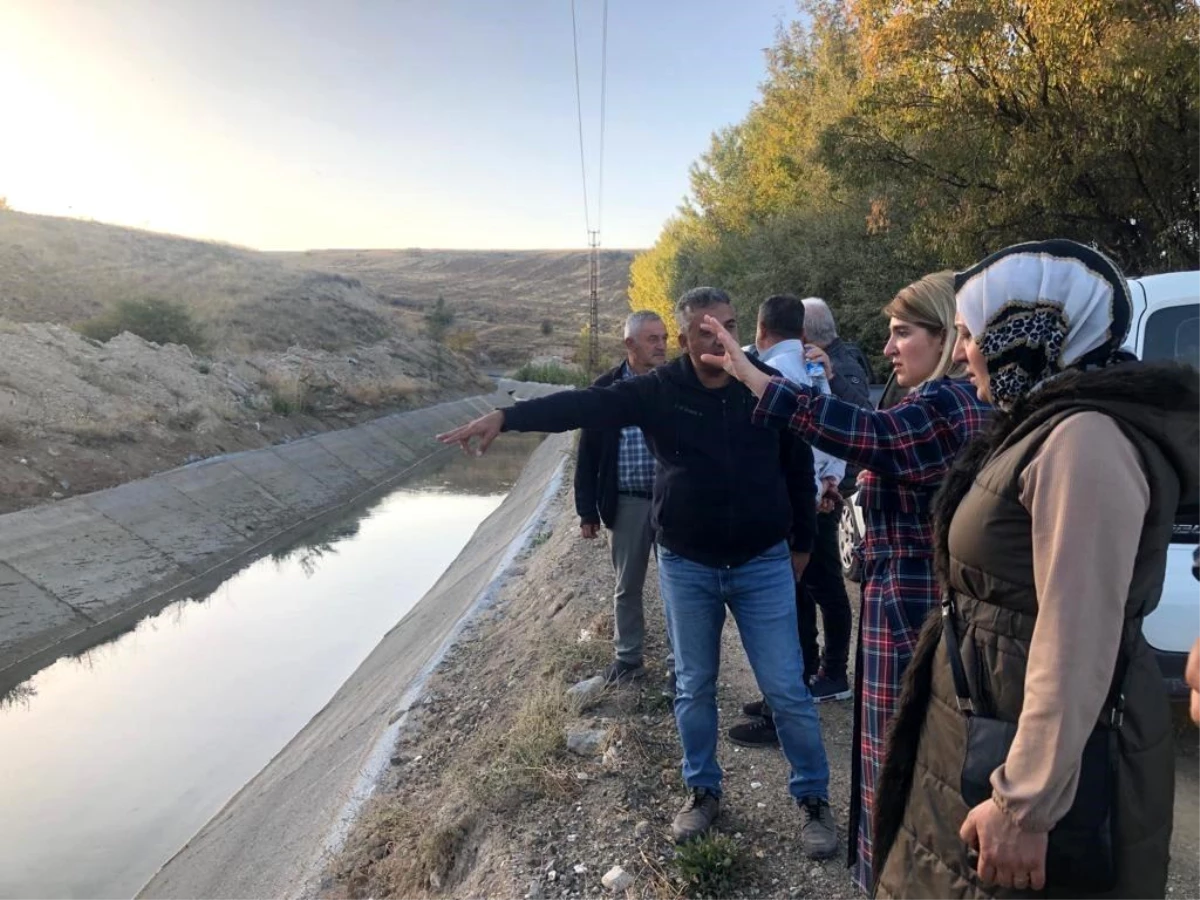 AK Parti Milletvekili Kara Ölmeztoprak, deprem sonrası sulama sorunlarına çözüm arıyor