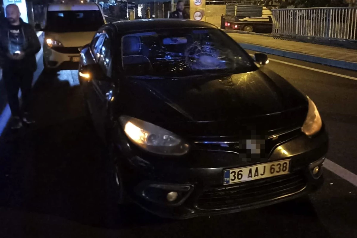 Diyarbakır\'ın Silvan ilçesinde otomobilin çarptığı yaya yaralandı