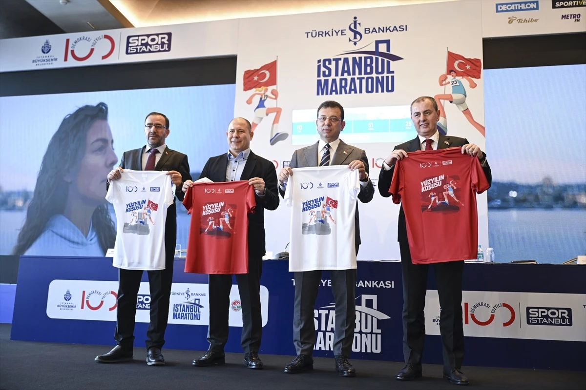 Türkiye İş Bankası 45. İstanbul Maratonu\'nun basın toplantısı yapıldı