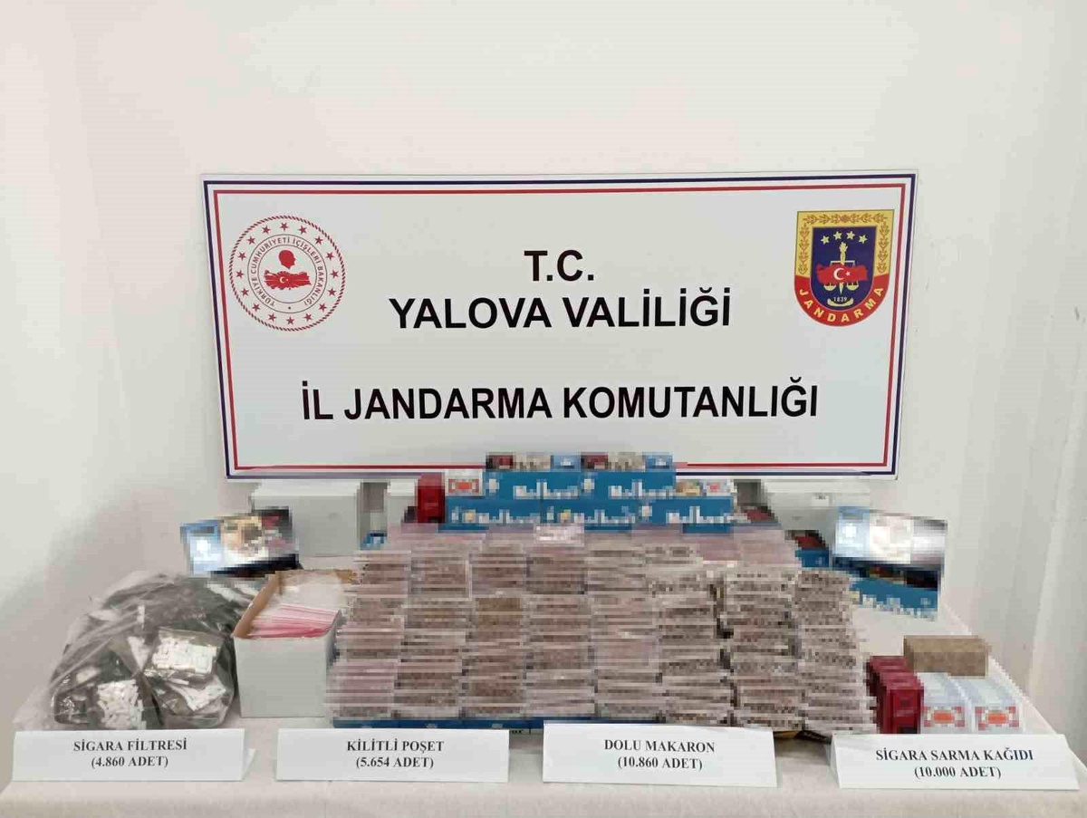 Yalova\'da Kaçak Sigara Satışı Yapan Şüpheli Hakkında İşlem Başlatıldı