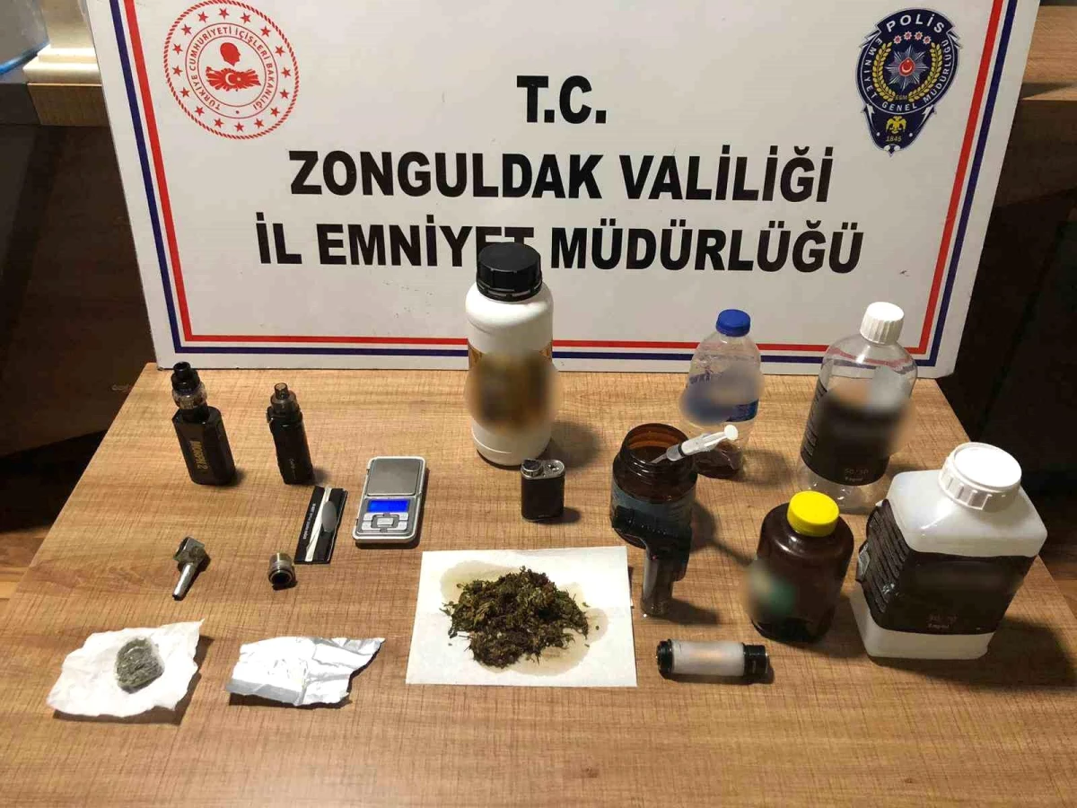 Zonguldak\'ta 2 Kilo Uyuşturucu Madde Ele Geçirildi
