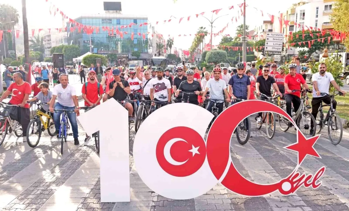 Alanya\'da 100. Yıl Bisiklet Turu düzenlendi