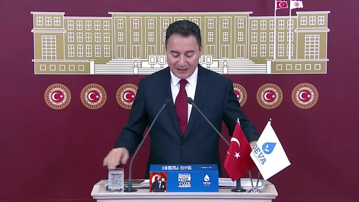 Ali Babacan: "Bizim Beklentimiz Derhal Can Atalay\'ın Serbest Bırakılıp Buradaki Görevine Hemen Başlaması"