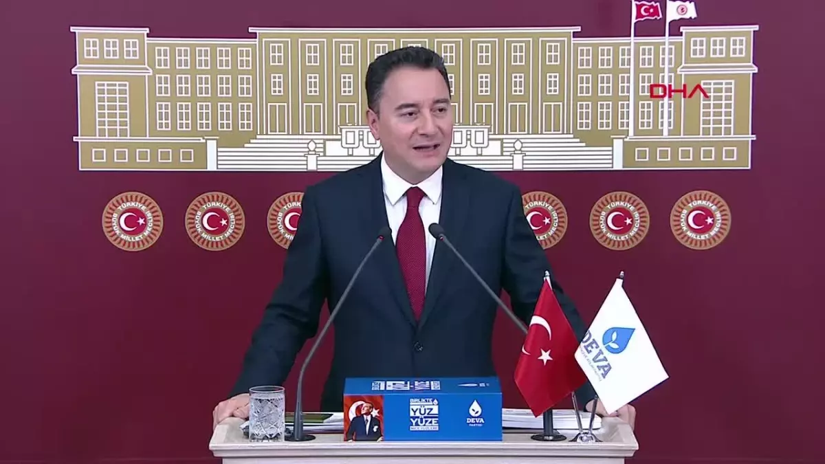 DEVA Partisi Genel Başkanı Ali Babacan: İnsanlar gelecek kaygısı ile yaşıyor