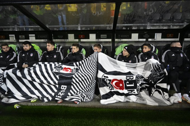 Beşiktaş'ın Bodo/Glimt maçındaki yedek kulübesinin halini görenler şaştı kaldı