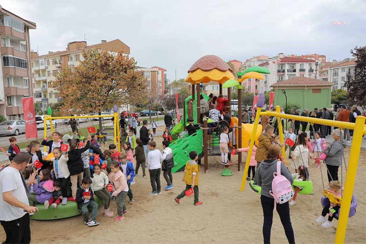 Edirne Belediyesi, Vali Fahri Yücel Parkı\'nın açılışını gerçekleştirdi