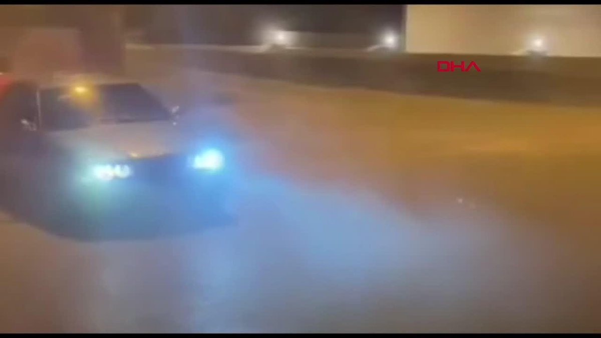 Ataşehir\'de Drift Yapan Sürücüye Ağır Cezalar