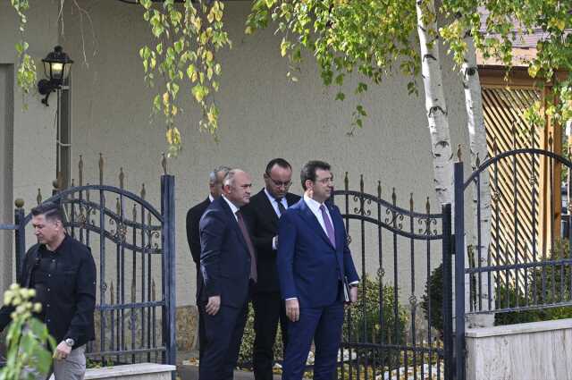 Kılıçdaroğlu ve İmamoğlu Ahlatlıbel Sosyal Tesisleri'nde Görüştü