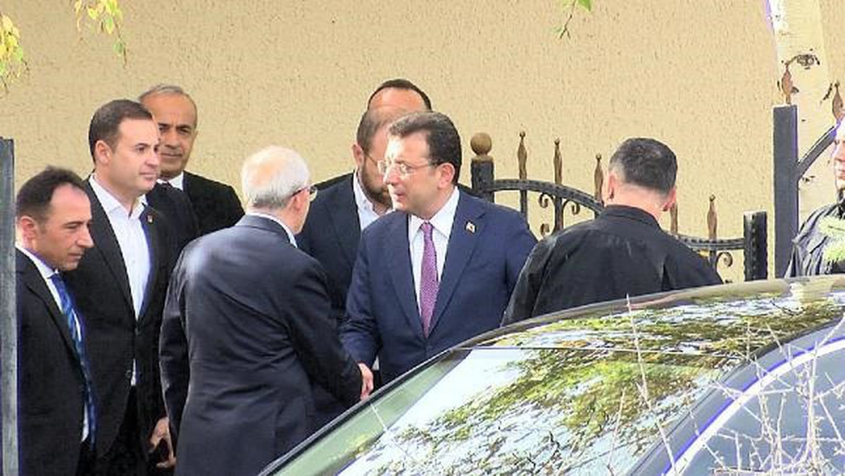 Kılıçdaroğlu ve İmamoğlu Ankara\'da bir araya geldi