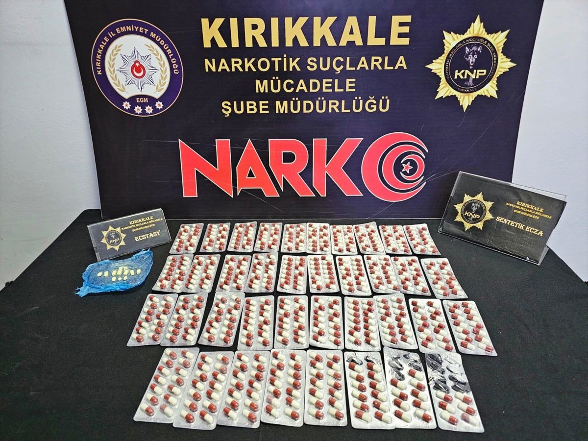 Kırıkkale\'de Uyuşturucu Operasyonu: 5 Şüpheli Gözaltına Alındı