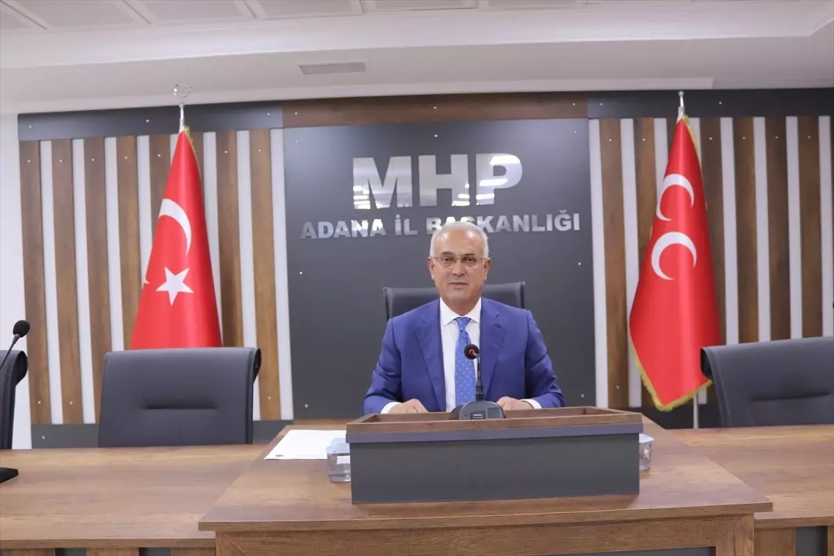 MHP Adana İl Başkanı Yusuf Kanlı: Adana\'da Tüm İlçe Belediyelerini Kazanma Hedefindeyiz