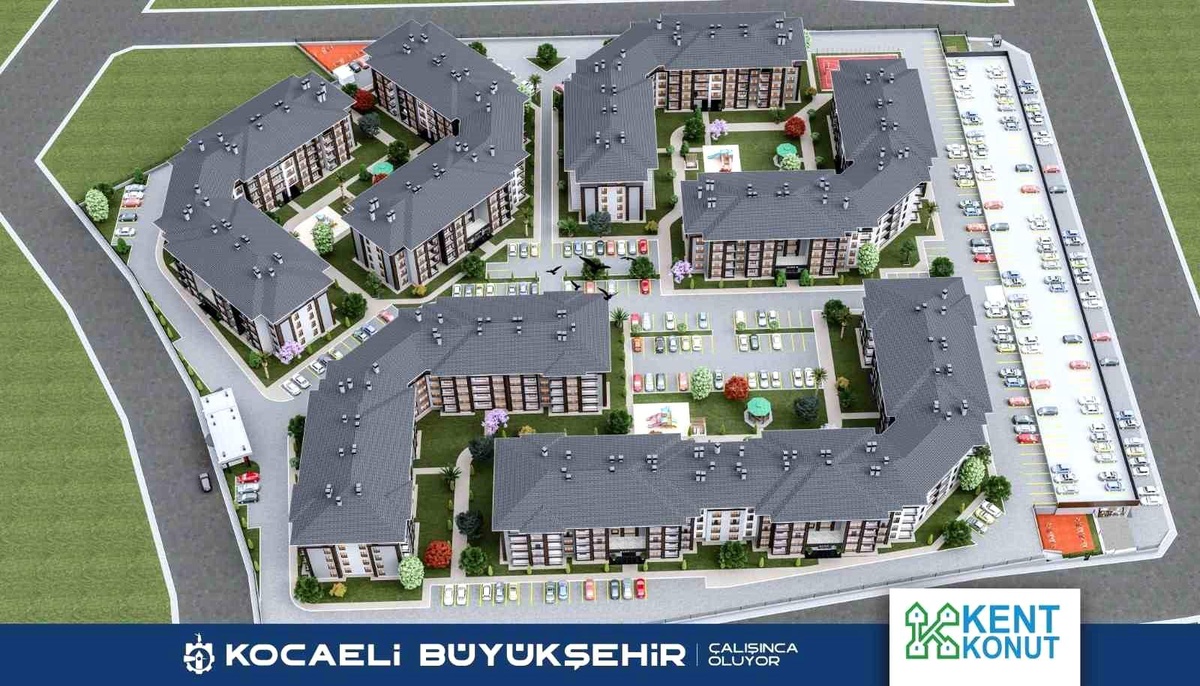 Kocaeli\'de Sağlıkkent Konutlarında Dairelerin Ön Teslimatı Başlıyor