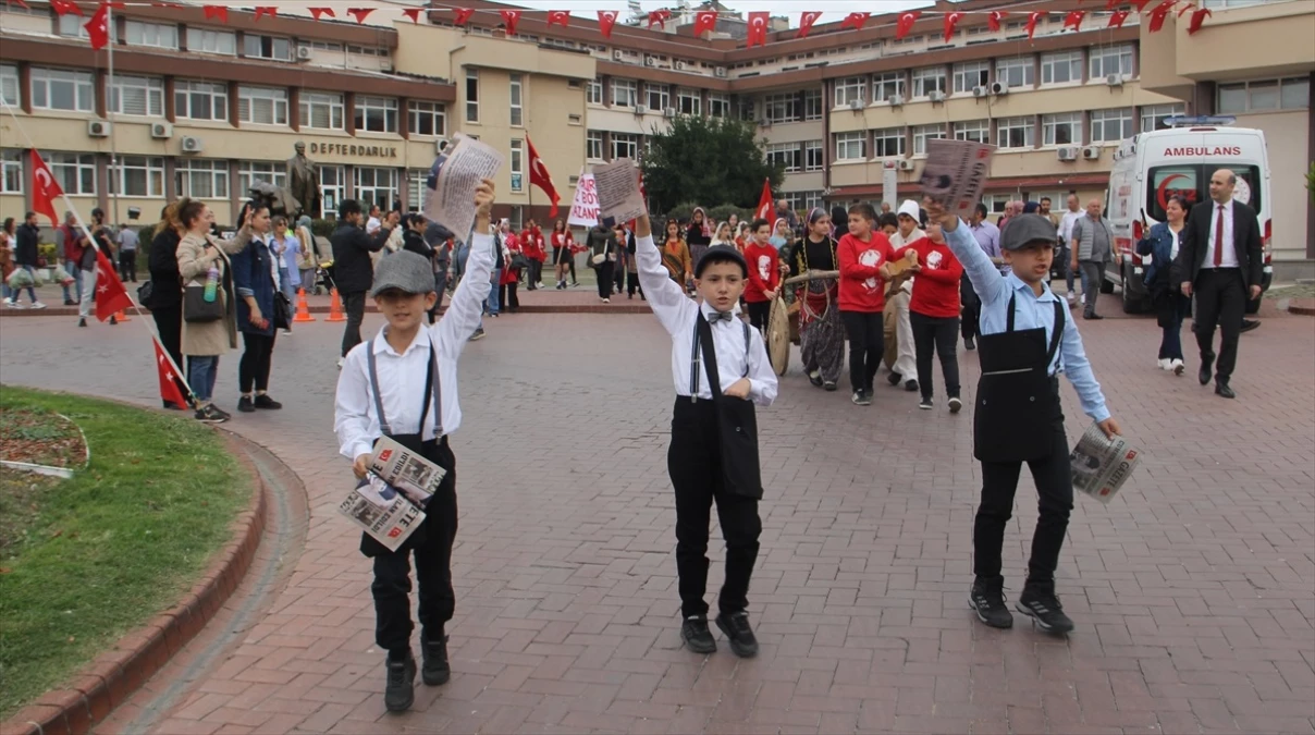 Sinop\'ta Cumhuriyet Yürüyüşü düzenlendi