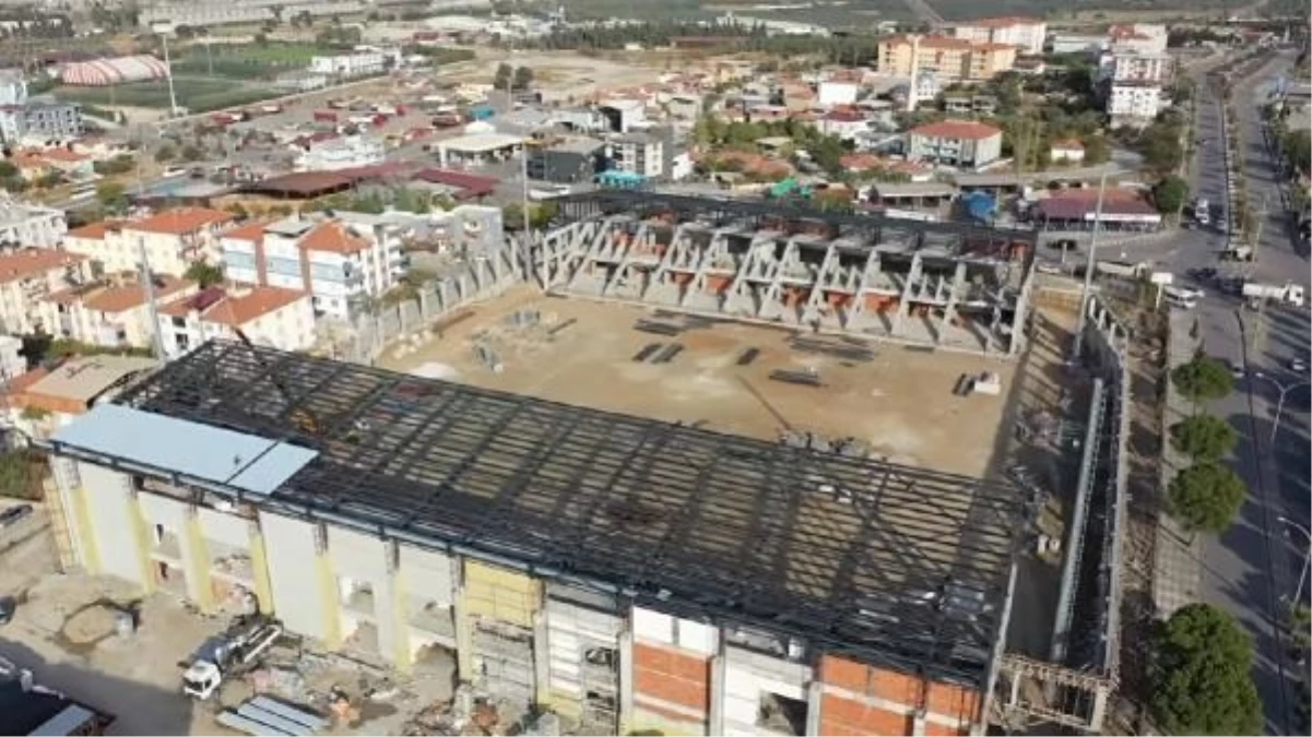Somaspor\'un yeni stadı inşa ediliyor