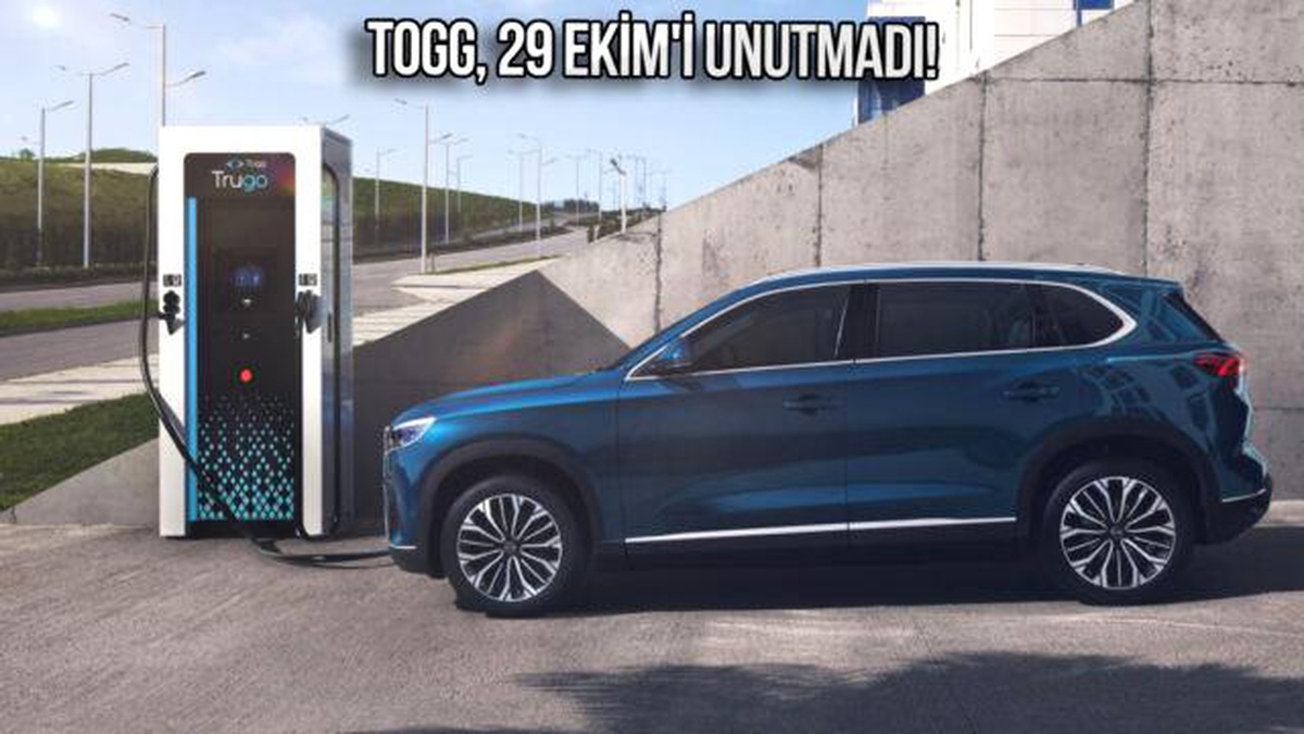 Togg Trugo İstasyonlarında 29 Ekim\'de Ücretsiz Şarj Kampanyası