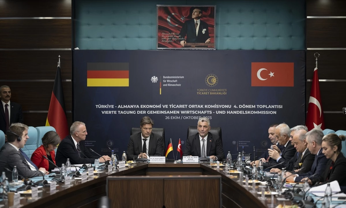 Türkiye ve Almanya arasında 4. Dönem Ekonomi ve Ticaret Ortak Komisyonu Protokolü imzalandı