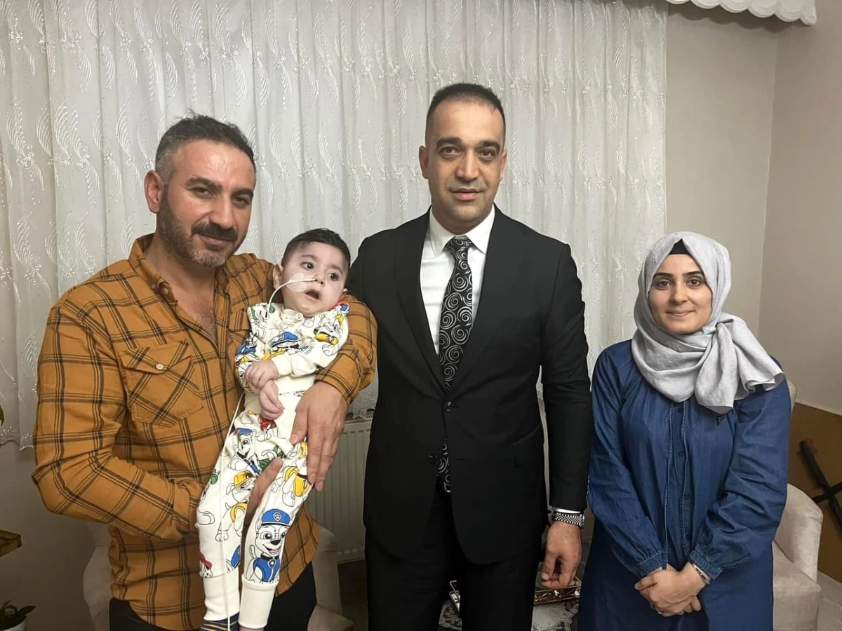 Erzurum\'da SMA hastası Eymen bebek için yardım seferberliği