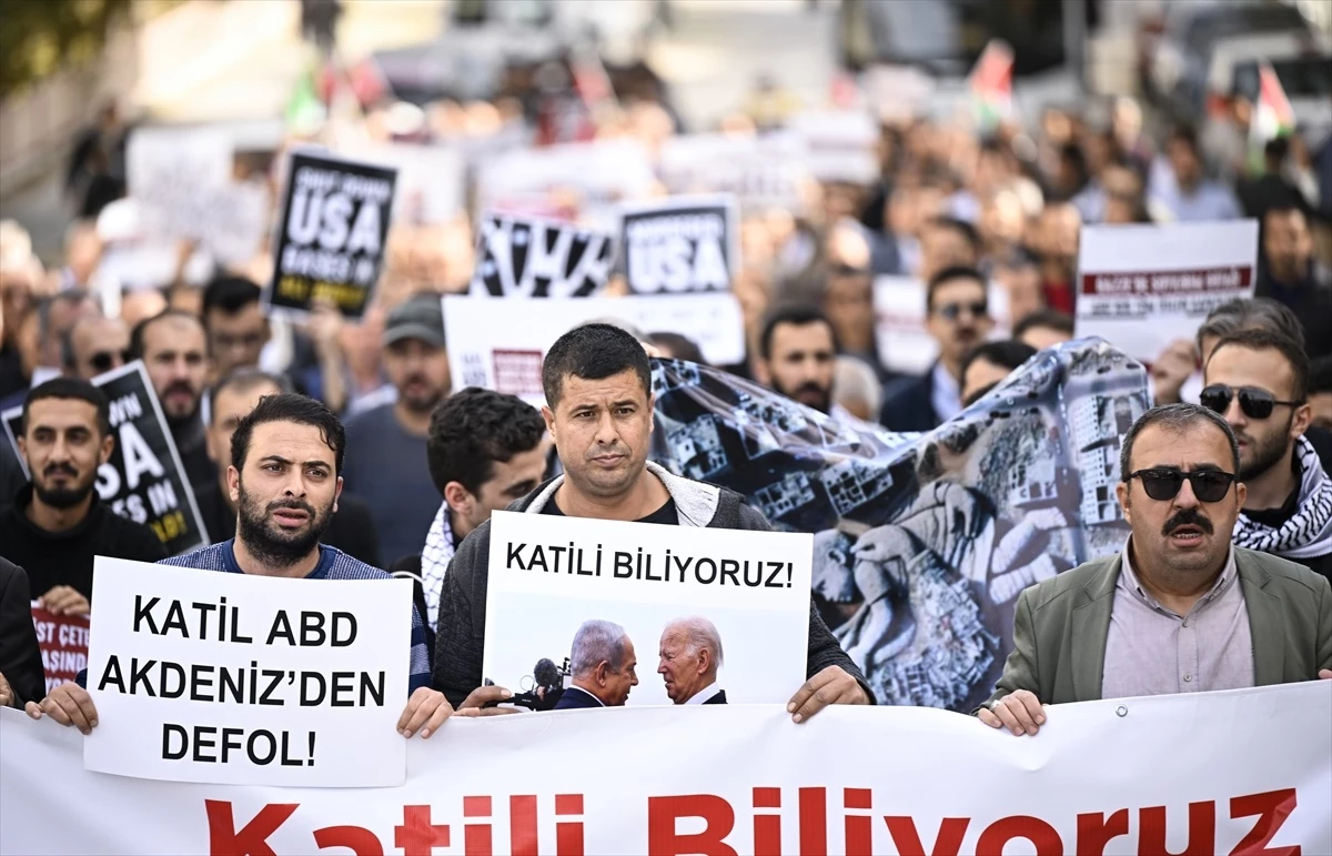 Ankara\'da STK\'ler İsrail\'in Gazze saldırılarını protesto etti