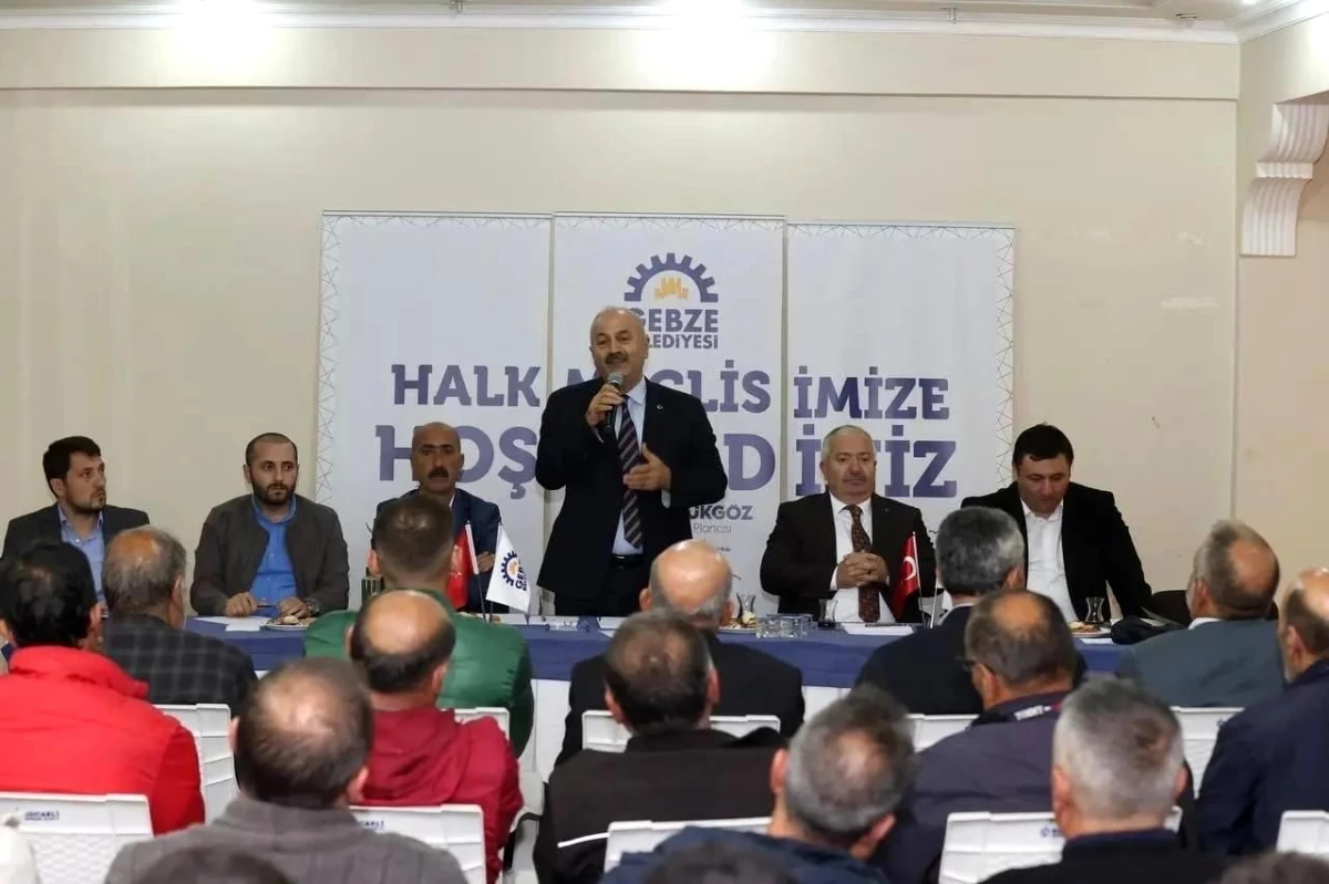 Gebze Belediye Başkanı Zinnur Büyükgöz, Pelitli Mahallesinde Halk Meclisi Toplantısı Gerçekleştirdi