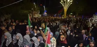 Batman'da HÜDA PAR'dan İsrail protestosu
