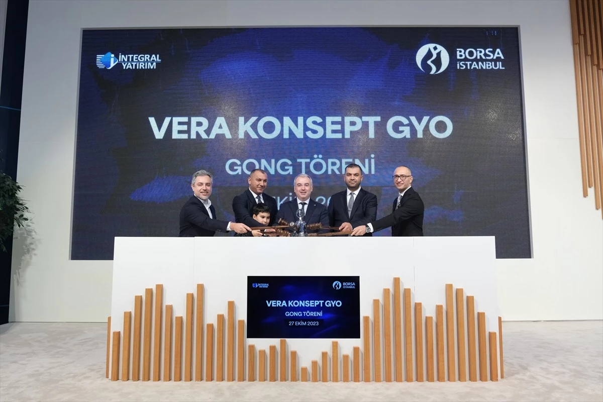 Vera Konsept GYO Borsa İstanbul\'da işlem görmeye başladı