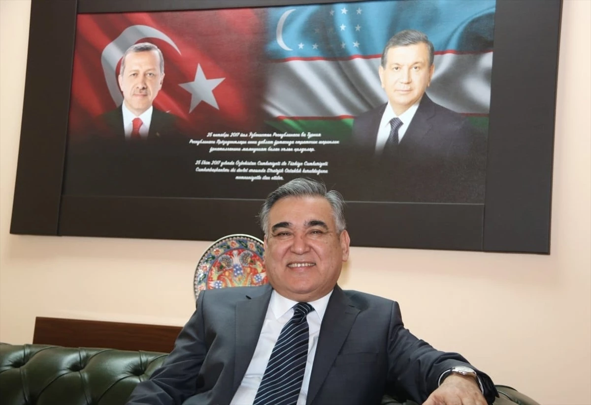 Özbekistan Büyükelçisi Türkiye Cumhuriyeti\'nin 100. yılını kutladı