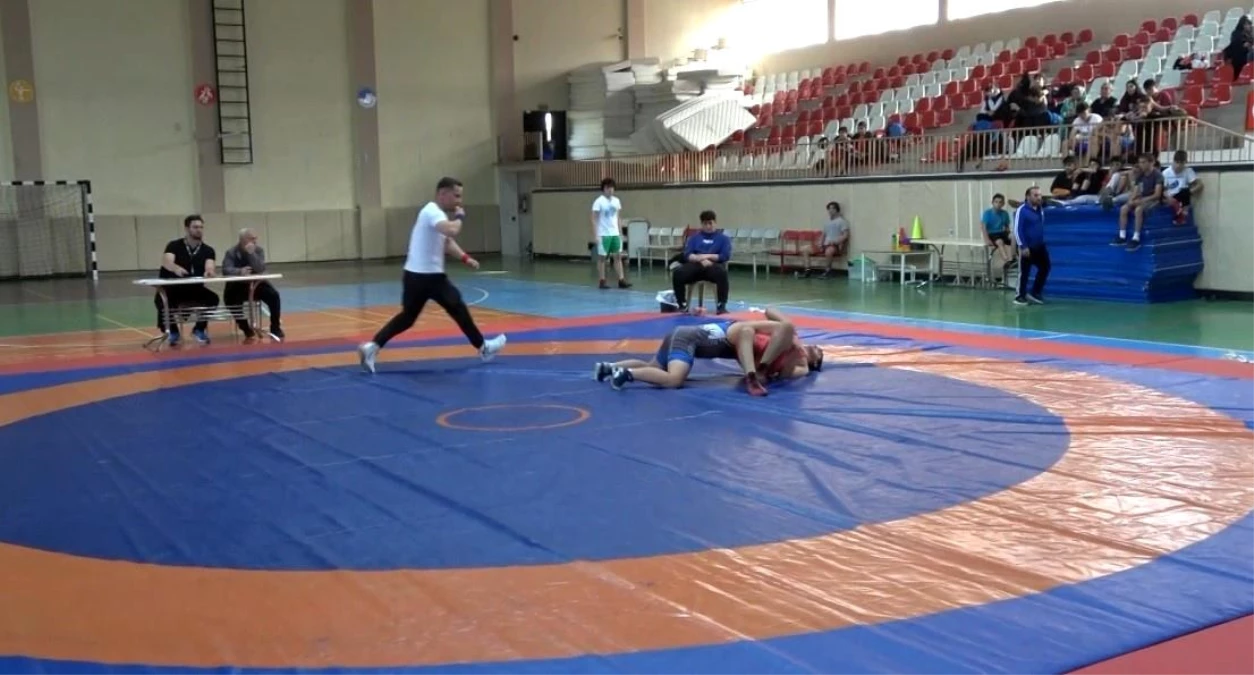 Erzincan\'da 100. Yıl Cumhuriyet Kupası Güreş Turnuvası düzenlendi