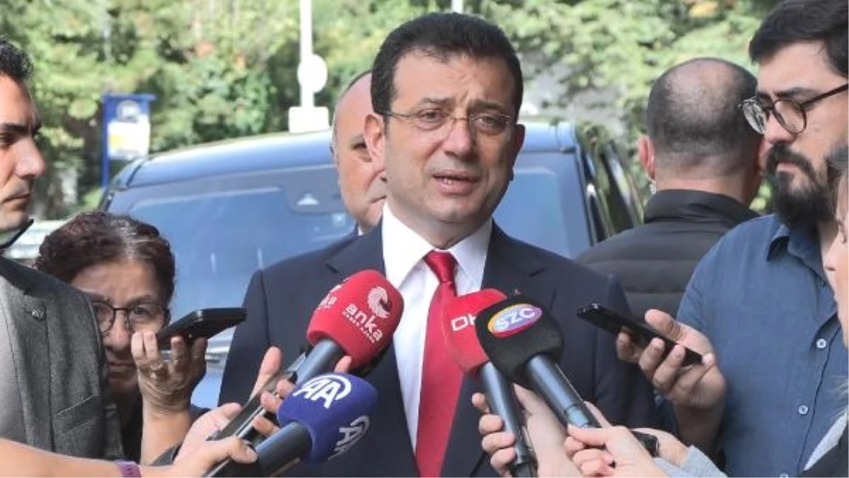 İmamoğlu, CHP Olağan Kurultayı\'nda Divan Başkanlığına Aday Olduğunu Açıkladı