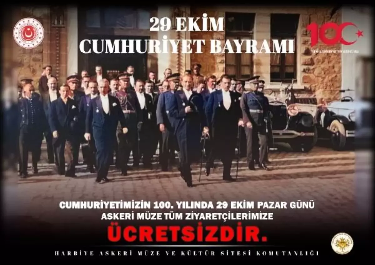 İstanbul Harbiye Askeri Müzesi 29 Ekim'de Ücretsiz Olacak