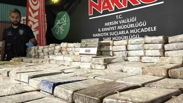 Mersin Limanı'nda 610 Kilogram Kokain Ele Geçirildi