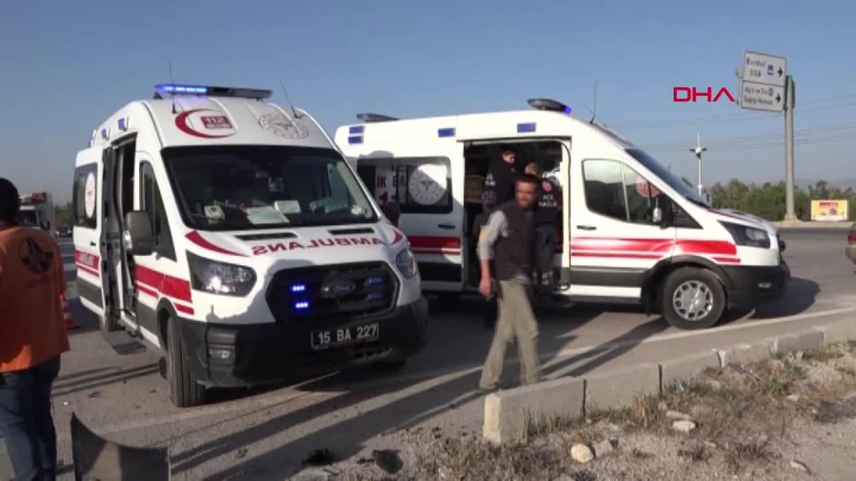 Burdur\'da Kaza: Bir Kişi Yaralandı
