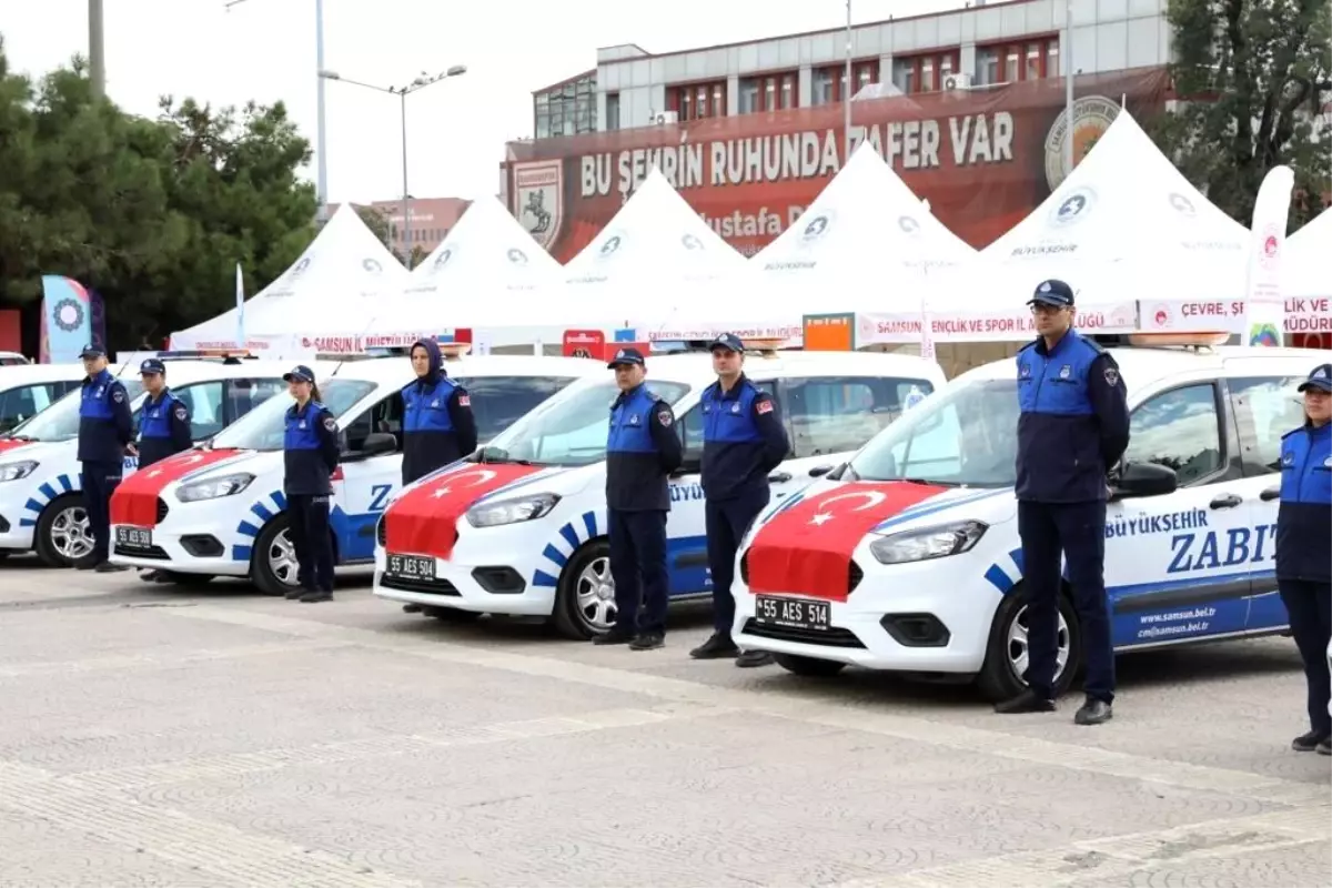 Samsun Büyükşehir Belediyesi Zabıta Aracı Sayısını Artırdı