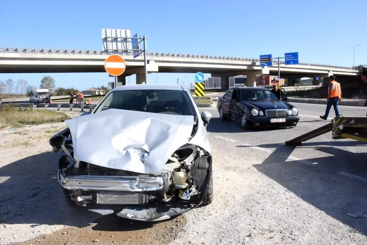 Sinop\'ta trafik kazasında 1 kişi yaralandı