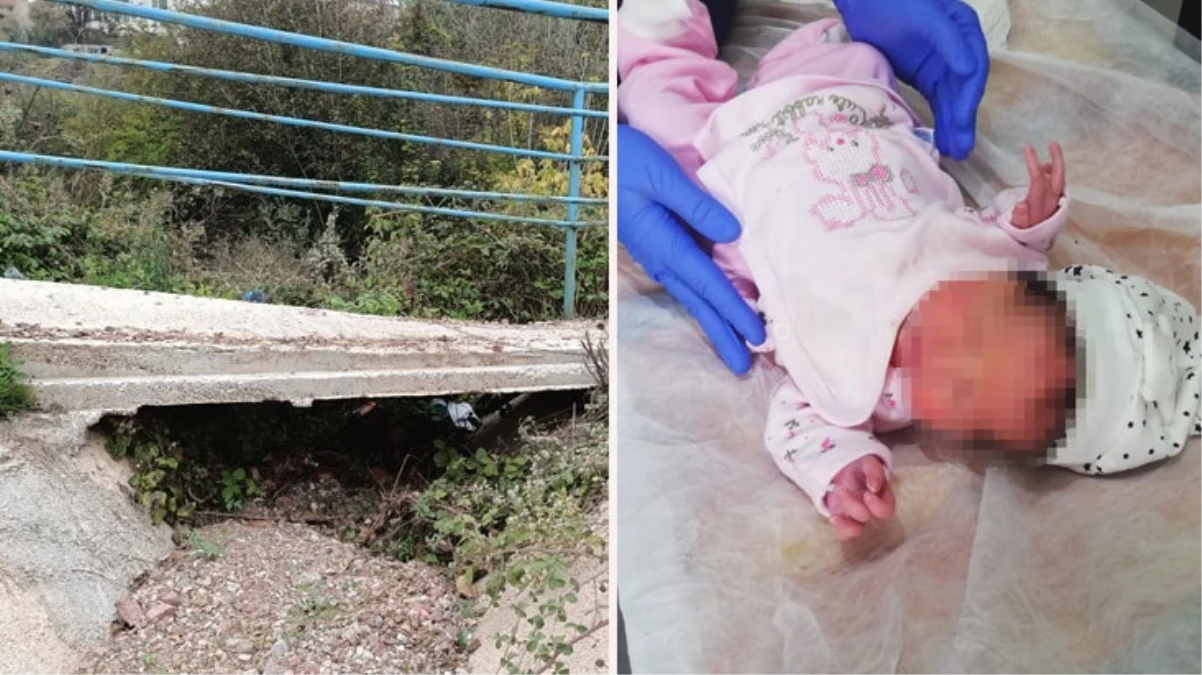 Su kanalına bırakılan bebek annesinin olduğu ortaya çıktı