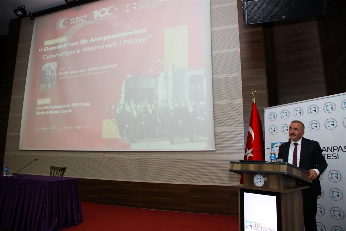 TOGÜ\'de Cumhuriyet\'in 100. yılı konferansı düzenlendi