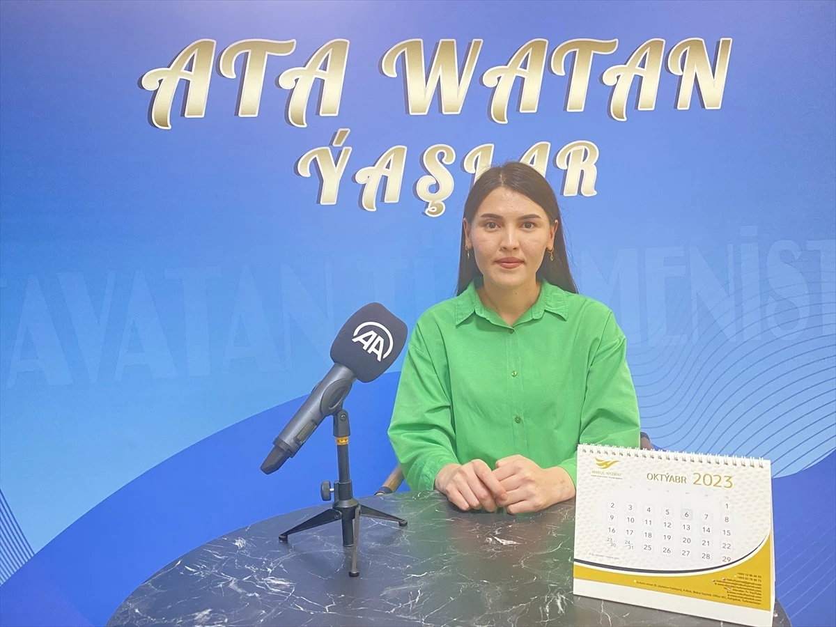 Türkmenistanlı gazeteciler, Türkiye Cumhuriyeti\'nin 100. yılını kutladı