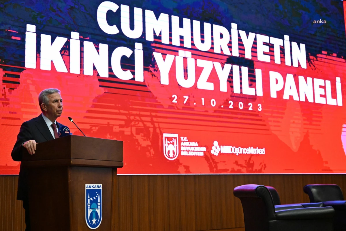 Ankara Büyükşehir Belediyesi\'nden \'Cumhuriyet\'in İkinci Yüzyılı\' Konferansı