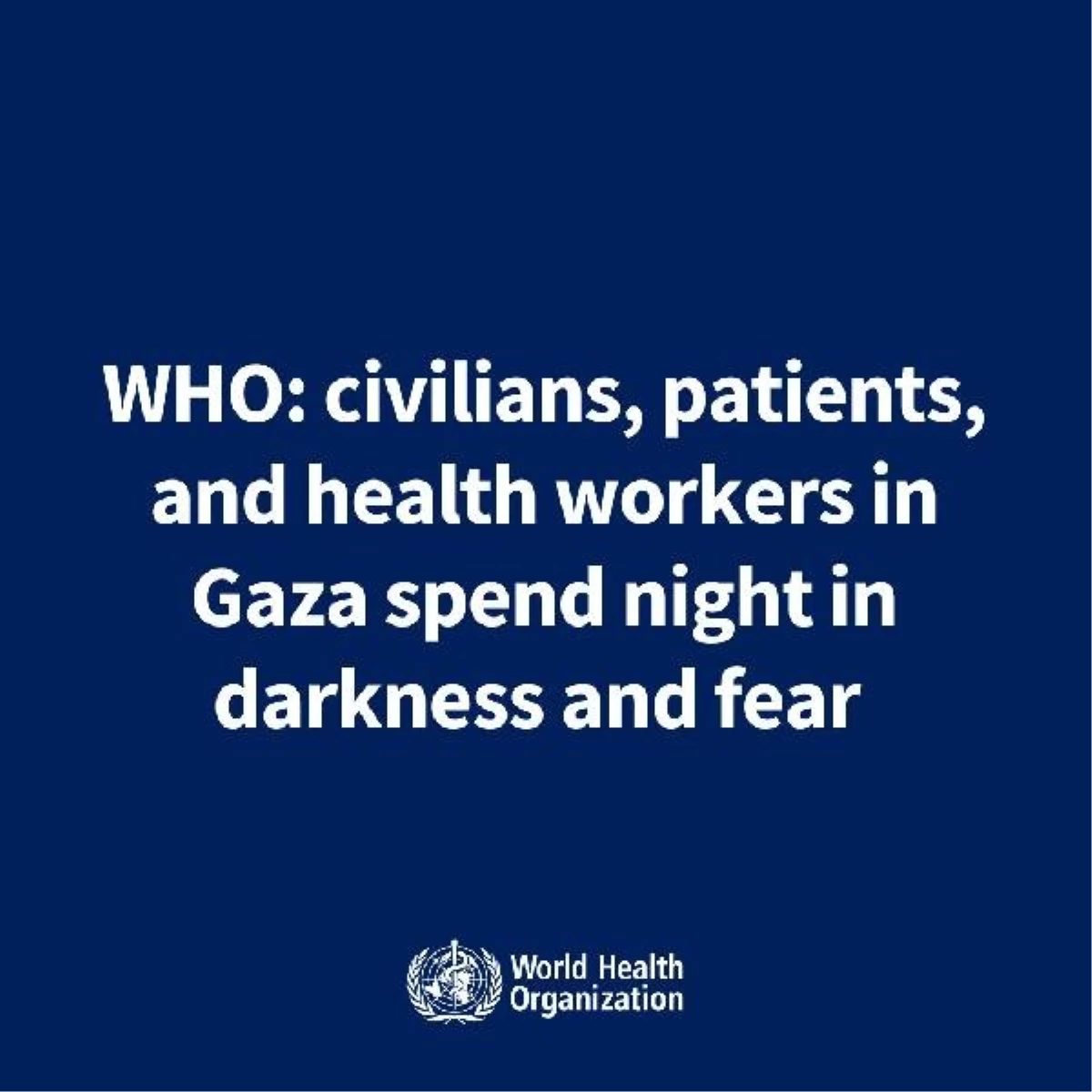 Gazze\'deki sağlık çalışanları ve hastalar iletişim ve elektrik kesintisiyle mücadele ediyor