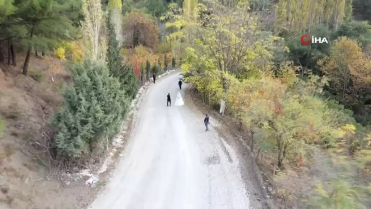 Evlenecek çiftler Spil Dağı Milli Parkı'nı tercih ediyor