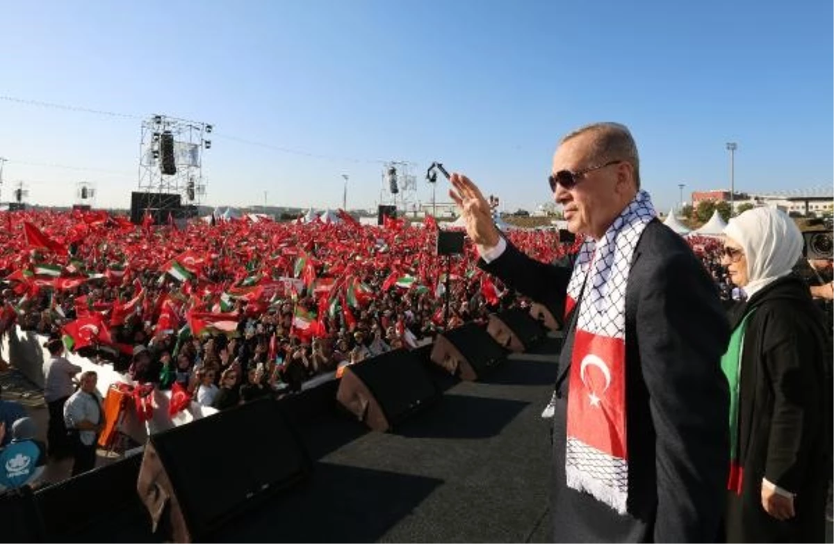 Cumhurbaşkanı Erdoğan: "Bugün birileri Gazze\'yi uzakta, çok uzakta bizimle hiç alakası olmayan bir yer gibi görüyor.