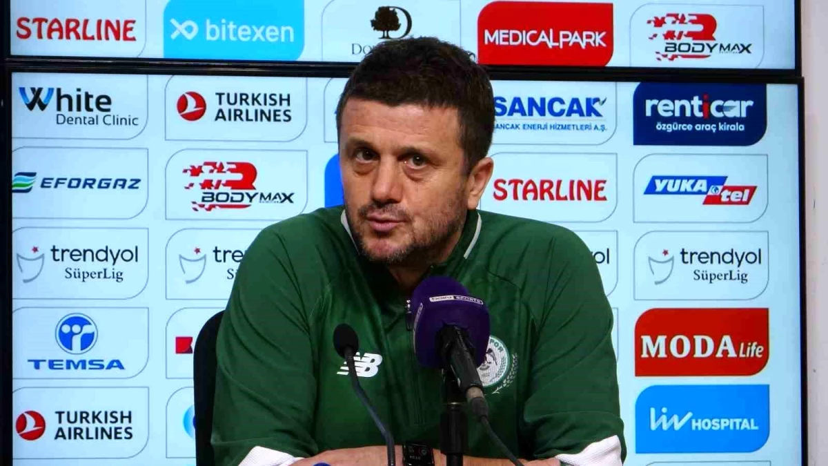 Konyaspor Teknik Direktörü Hakan Keleş: \'1 galibiyet aldıktan sonra istediğimiz yerlere gelebileceğimizi düşünüyorum\'