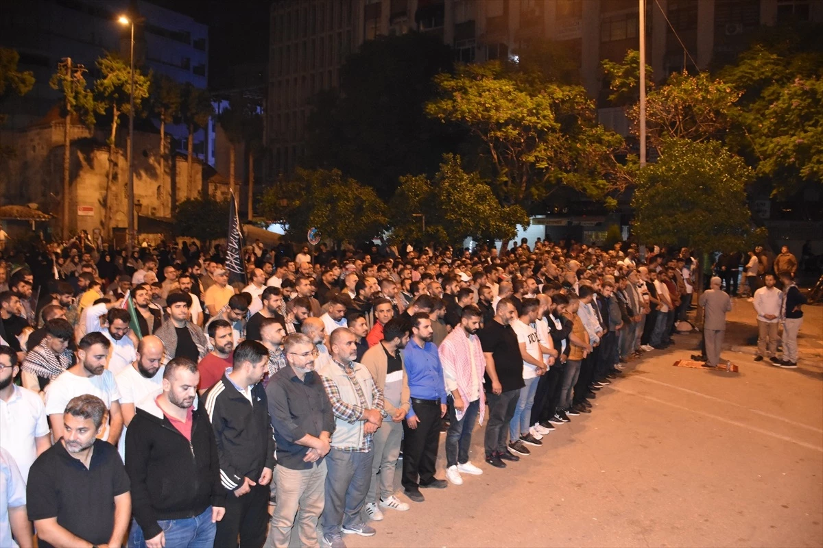 Adana\'da İsrail\'in Gazze\'ye yönelik saldırıları protesto edildi