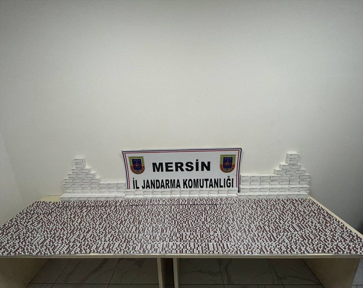 Mersin\'de 14 Bin Uyuşturucu Hap Ele Geçirildi, 2 Şüpheli Tutuklandı